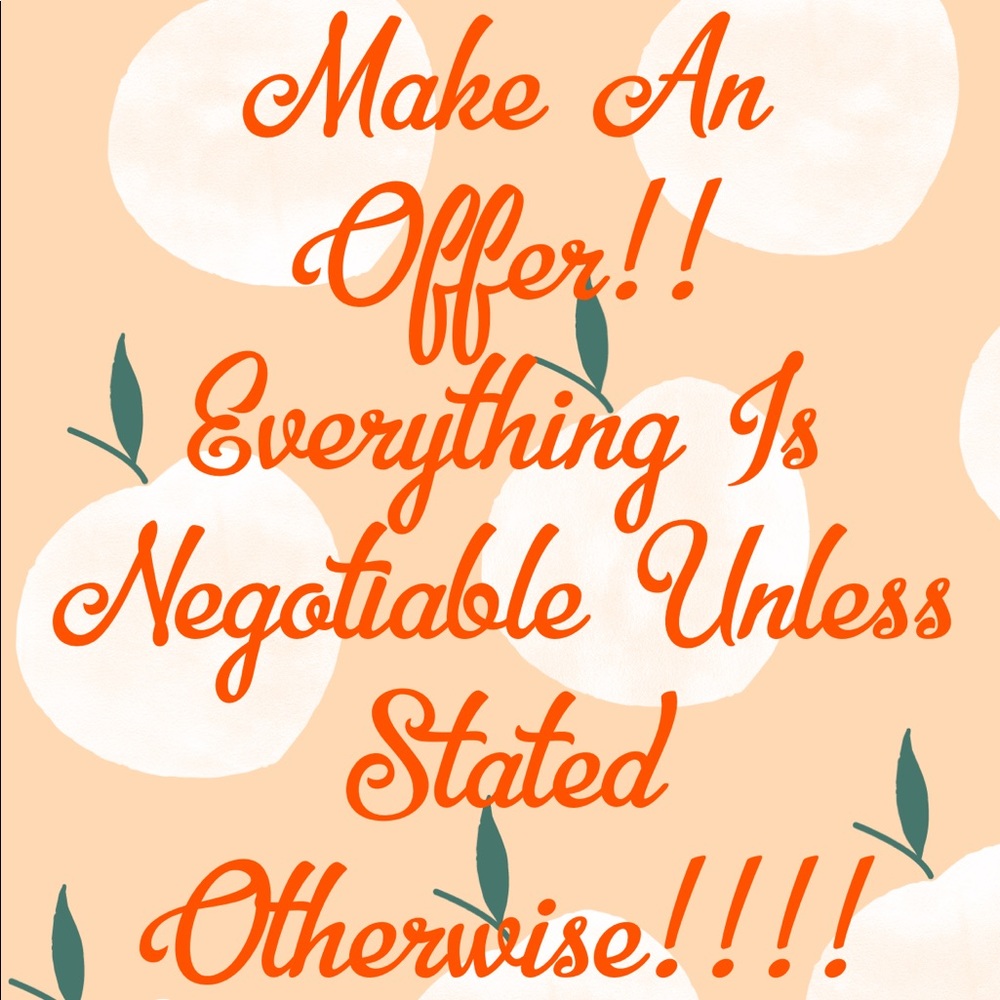 MAKE ME AN OFFER!